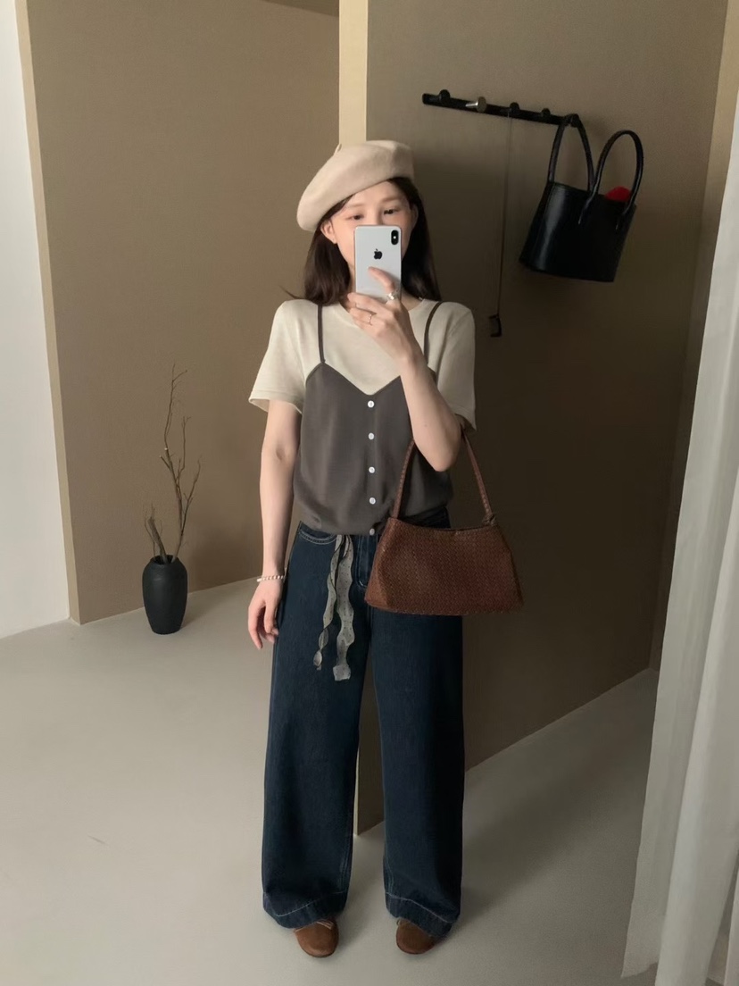 MILK TEA韓國代購㊣女士新款熱賣人氣25秋冬時尚推薦針織衫MILK TEA針織衫