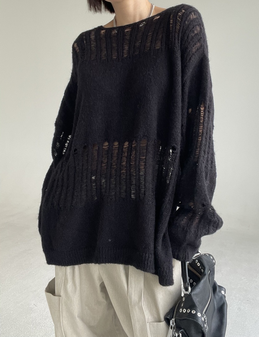 REIZ東大門㊣代購女士新品熱賣人氣25秋冬真品推薦針織衫羊駝REIZ針織衫