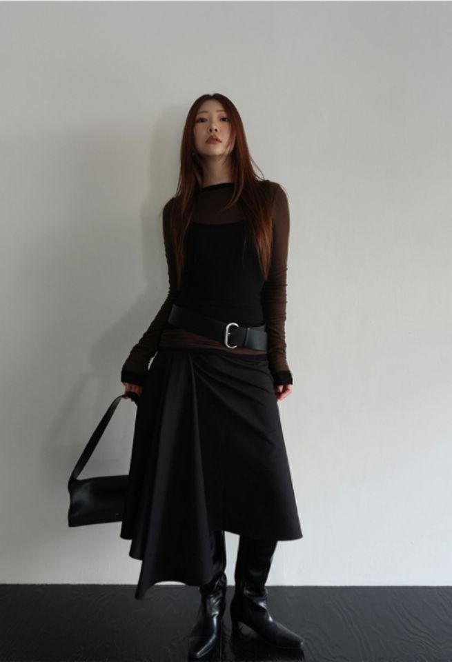 LIVE FOREVER韓國直郵㊣女士新品25秋冬推薦人氣真品長袖T恤LIVE FOR_EVER長袖T恤