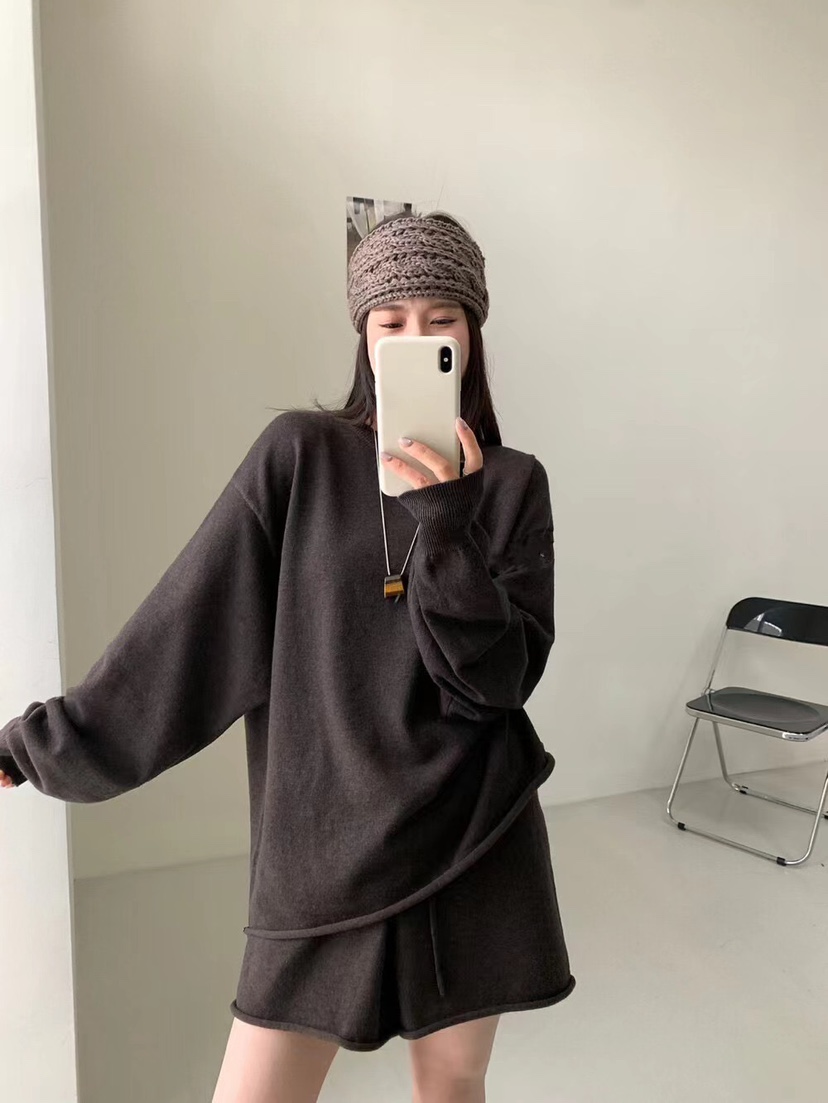 MILK TEA東大門㊣代購女士新款職業25秋冬時尚推薦休閑套裝MILK TEA套裝