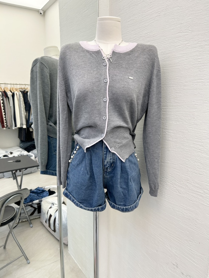 MILK TEA韓國代購㊣女裝新品推薦職業熱賣休閑時尚短褲口袋MILK TEA短褲