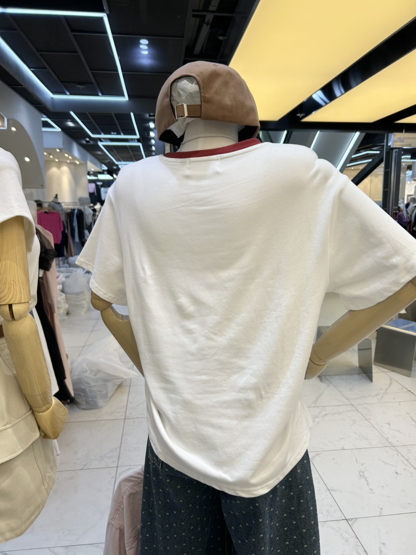 MILK TEA韓國代購㊣女士新品時尚熱賣休閑推薦25秋冬人氣T恤MILK TEAT恤