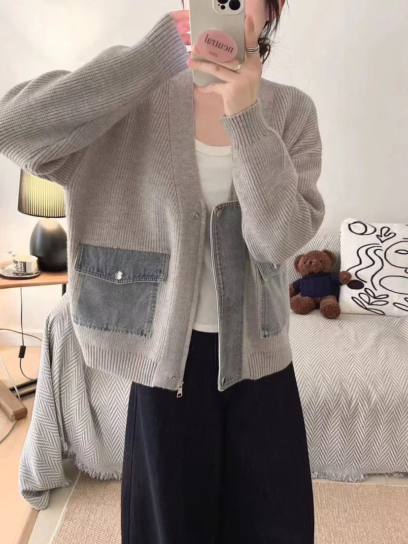 MILK TEA東大門㊣直郵女裝新款職業熱賣推薦人氣真品25秋冬夾克MILK TEA夾克