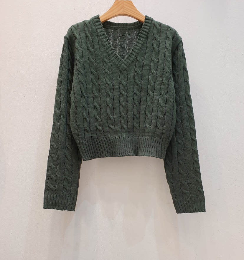 BLACK NOTE東大門㊣代購女裝新品職業25秋冬熱賣休閑針織衫BLACK NOTE針織衫圖色2