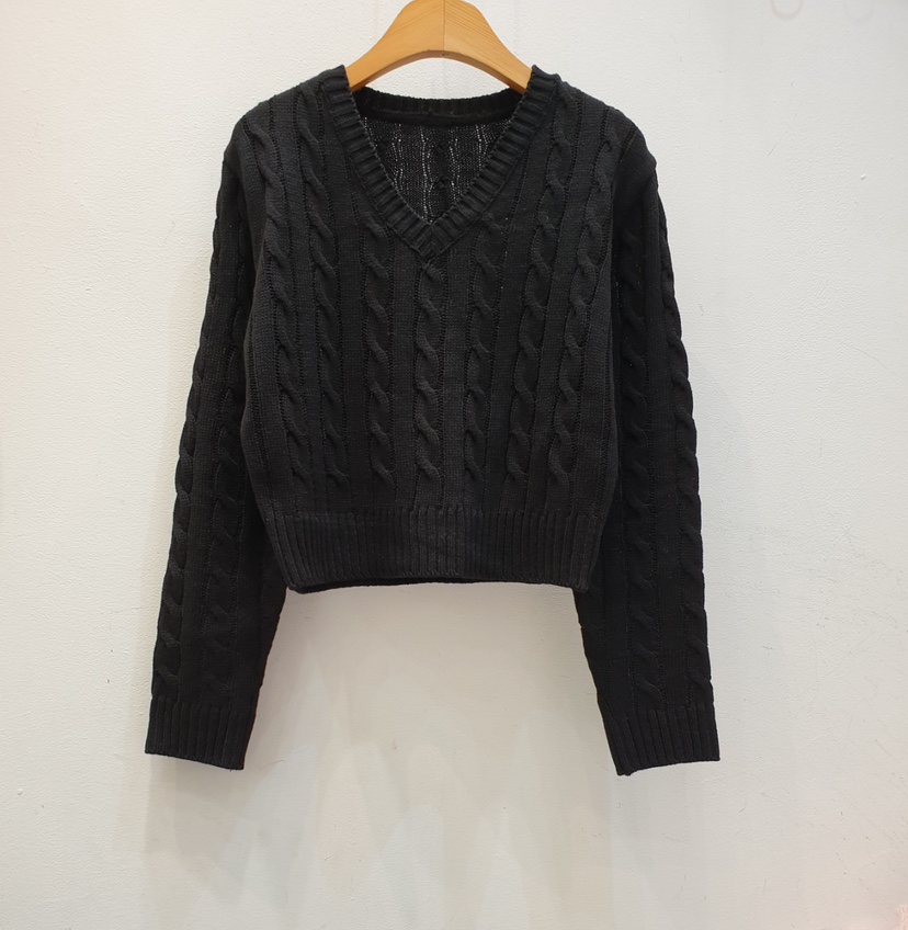 BLACK NOTE東大門㊣代購女裝新品職業25秋冬熱賣休閑針織衫BLACK NOTE針織衫圖色6