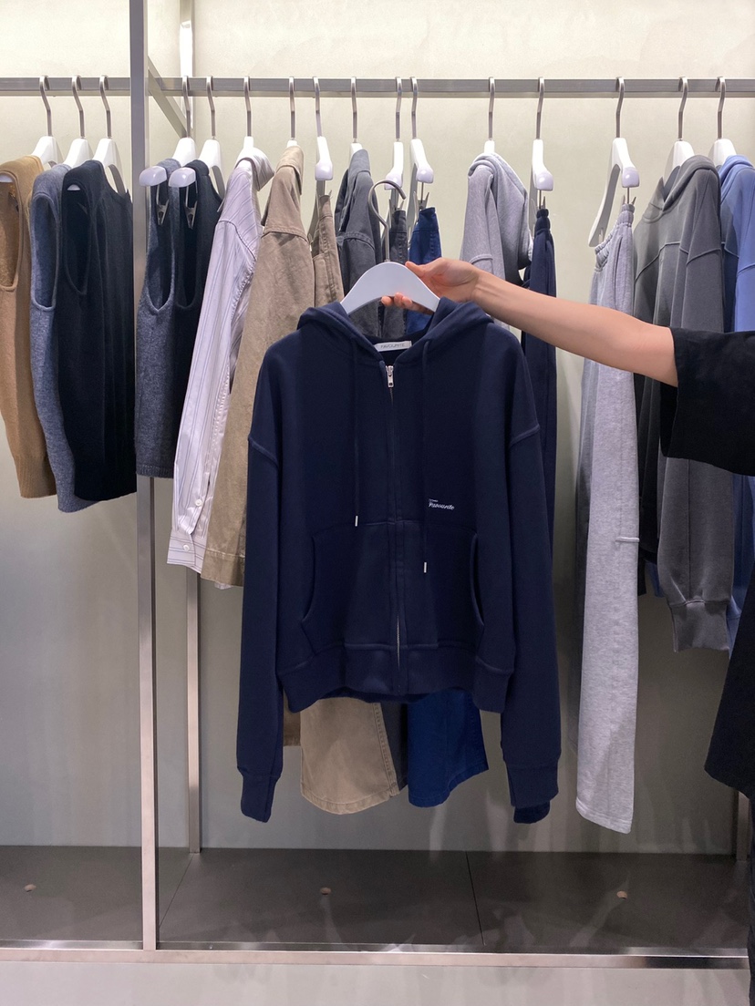 FAVE/FAVOURITE韓國直郵㊣女裝新款休閑熱賣推薦時尚夾克兜帽FAVE/FAVOURITE夾克圖色1