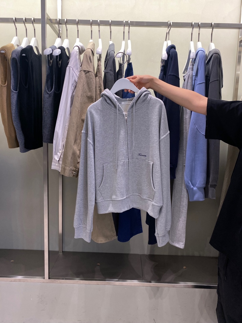 FAVE/FAVOURITE韓國直郵㊣女裝新款休閑熱賣推薦時尚夾克兜帽FAVE/FAVOURITE夾克圖色2