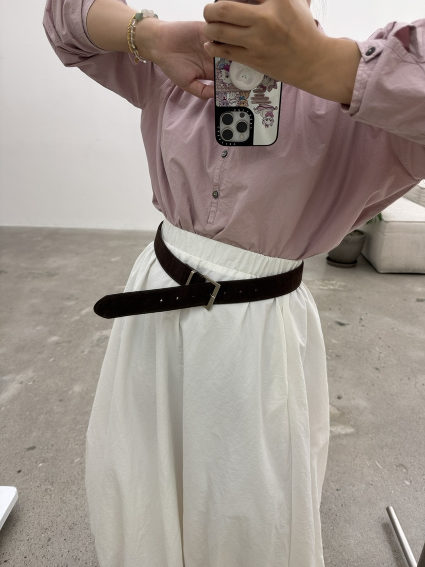 EO東大門㊣實拍女士新款真品25秋冬人氣休閑職業推薦熱賣腰帶EO腰帶