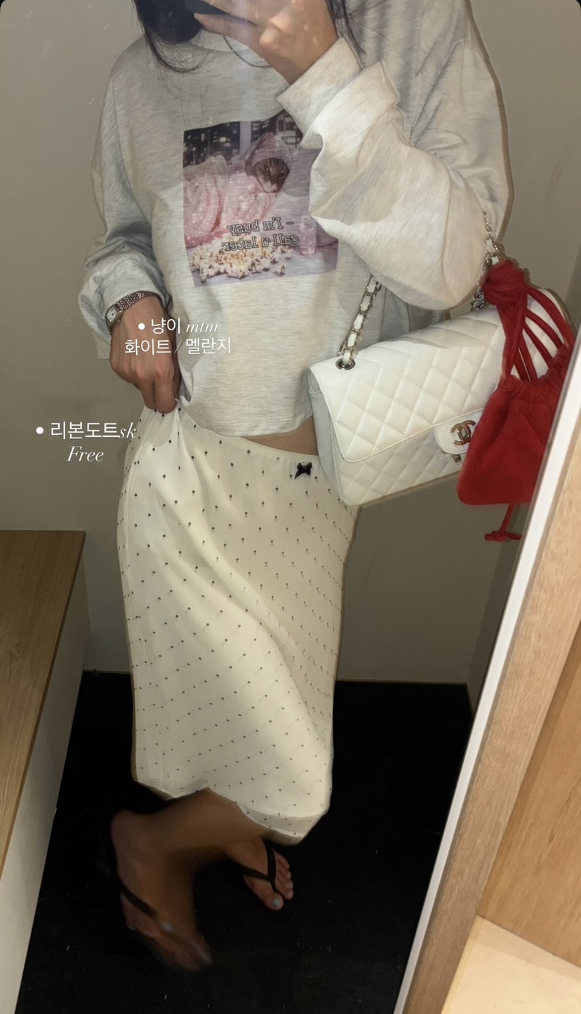 BOWIE東大門㊣直郵女士新品人氣熱賣半身裙中短裙天鵝絨圓點裙BOWIE半身裙/中短裙