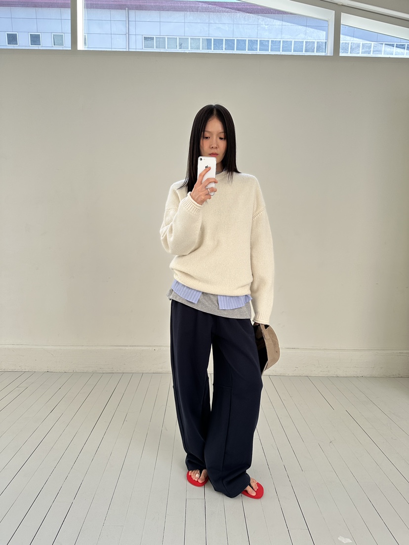 FAVE/FAVOURITE韓國直郵㊣女裝新款休閑25秋冬熱賣時尚休閑褲FAVE/FAVOURITE休閑褲