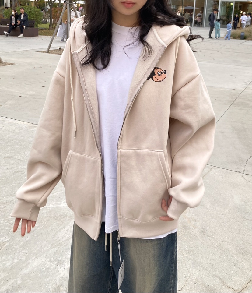 GLAD SOME韓國代購㊣女裝新款人氣休閑職業25秋冬夾克拉鏈GLAD SOME夾克