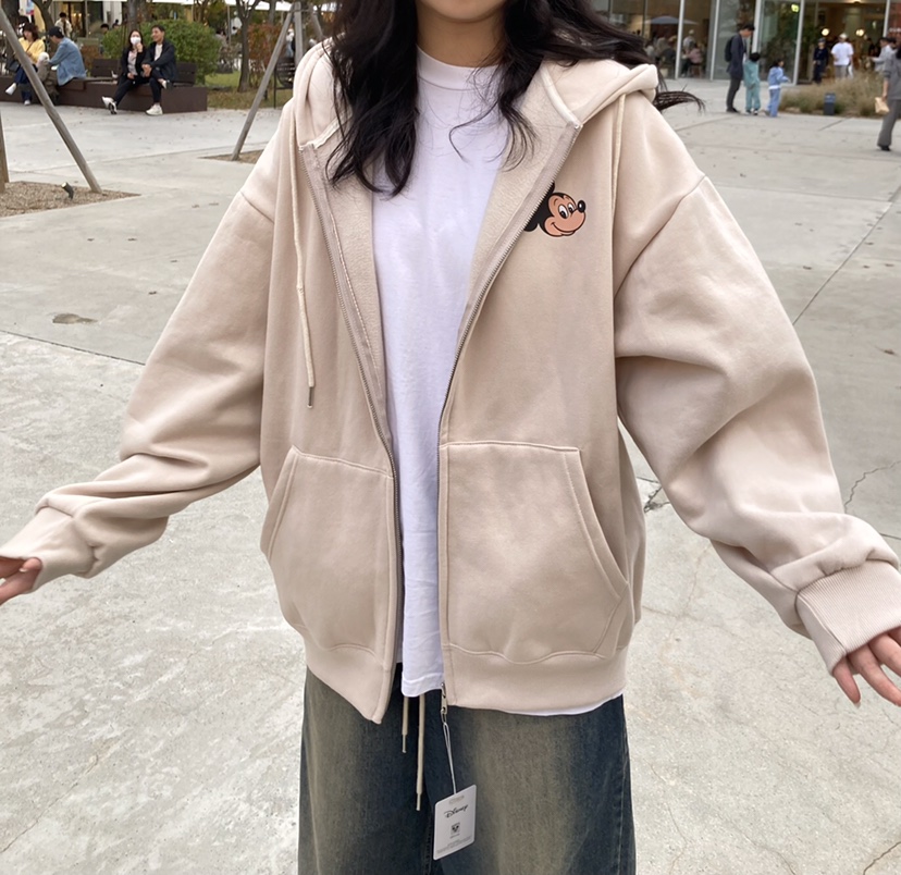 GLAD SOME韓國代購㊣女裝新款人氣休閑職業25秋冬夾克拉鏈GLAD SOME夾克