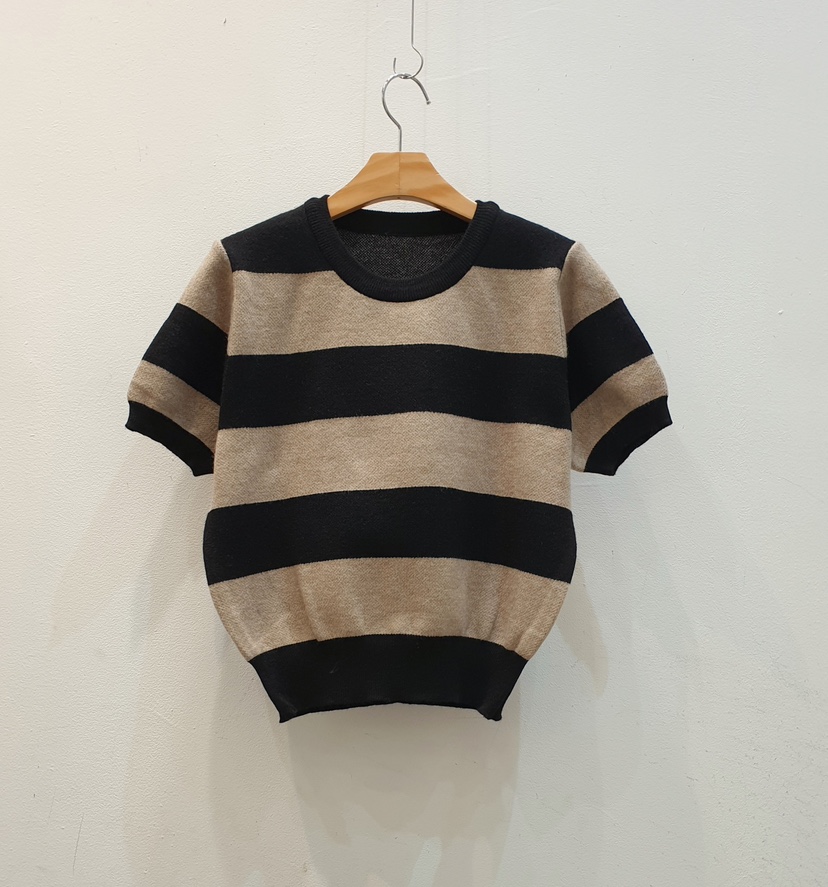 BLACK NOTE韓國直郵㊣女士新品休閑時尚推薦真品職業針織衫BLACK NOTE針織衫圖色1