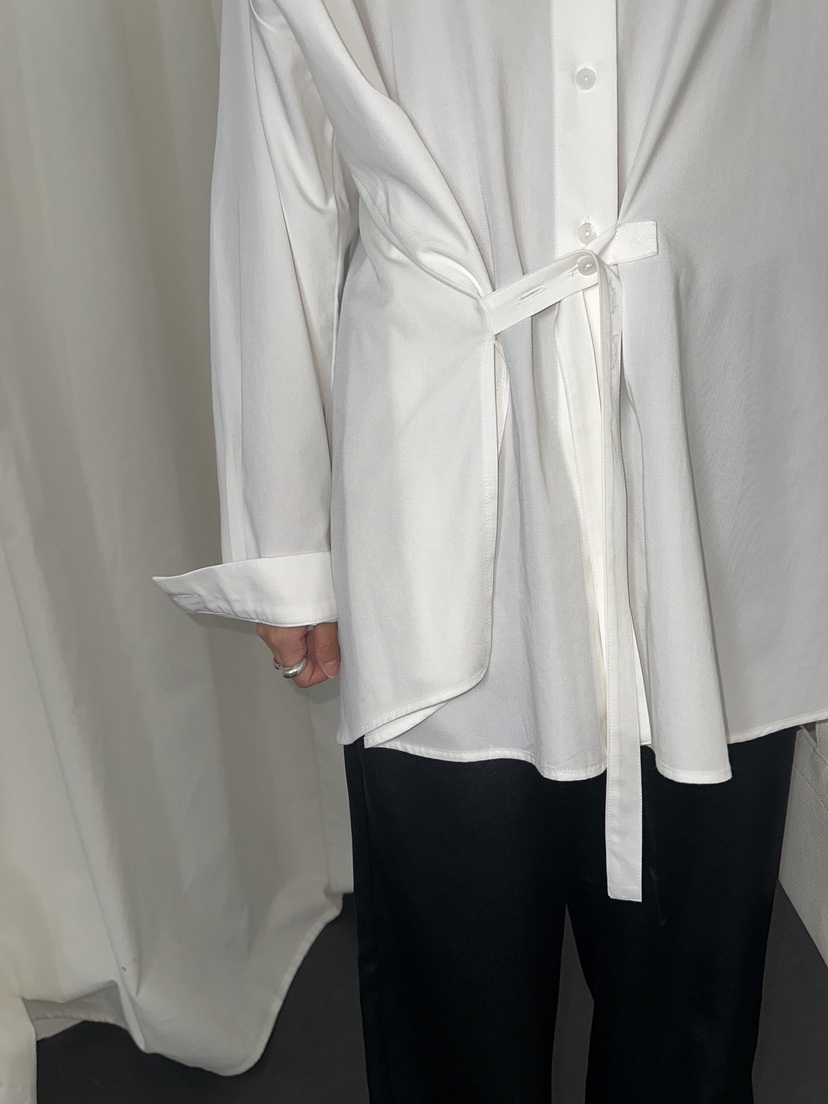 BOWIE東大門㊣實拍女裝新品25秋冬休閑真品推薦時尚襯衫蕾絲衫BOWIE襯衫/蕾絲衫
