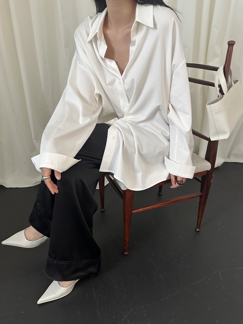 BOWIE東大門㊣實拍女裝新品25秋冬休閑真品推薦時尚襯衫蕾絲衫BOWIE襯衫/蕾絲衫
