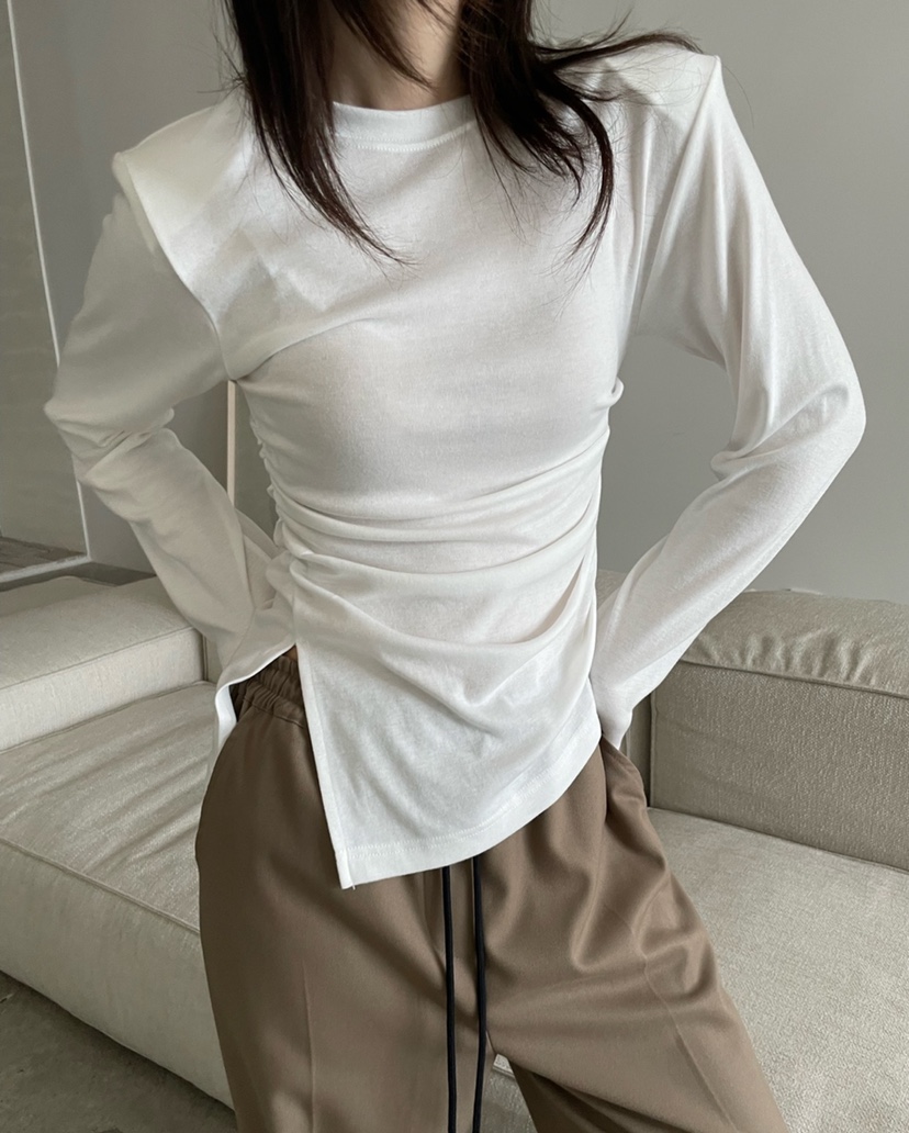 CELEBRITY-A東大門㊣直郵女士新品熱賣25秋冬人氣休閑長袖T恤CELEBRITY-A長袖T恤