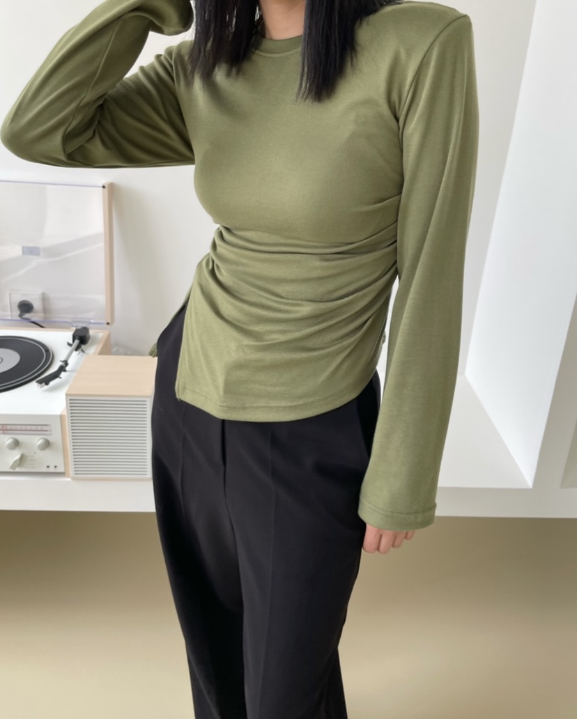 CELEBRITY-A東大門㊣直郵女士新品熱賣25秋冬人氣休閑長袖T恤CELEBRITY-A長袖T恤