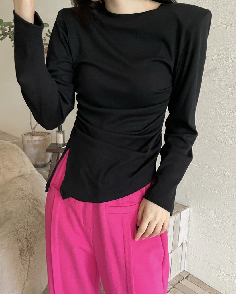 CELEBRITY-A東大門㊣直郵女士新品熱賣25秋冬人氣休閑長袖T恤CELEBRITY-A長袖T恤