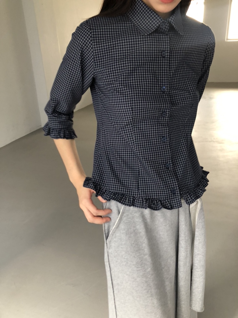 FLASH東大門㊣實拍女士新款時尚真品職業人氣熱賣襯衫蕾絲衫FLASH襯衫/蕾絲衫