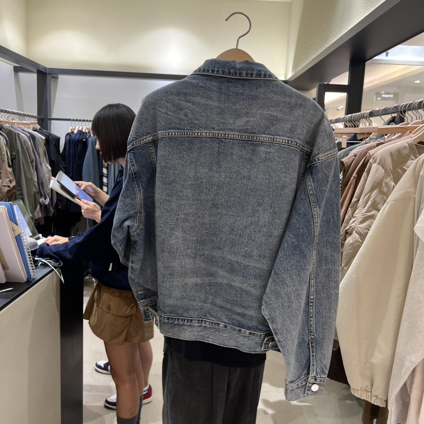 SELF SERVICE東大門㊣直郵女士新款時尚熱賣人氣真品夾克絎縫SELF SERVICE夾克