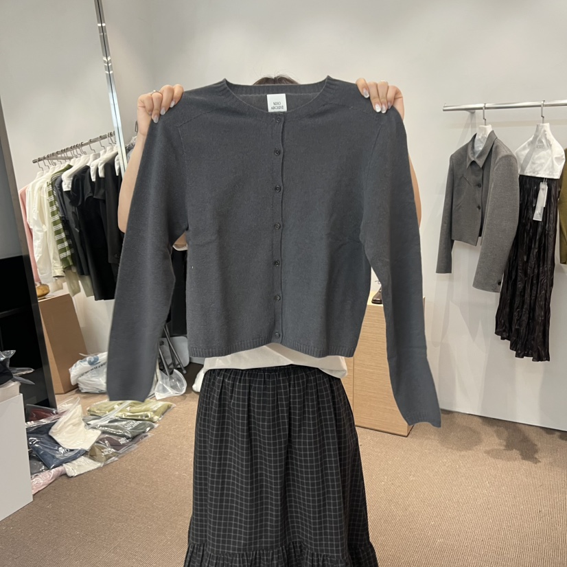 SIHO ARCHIVE東大門㊣代購女裝新款熱賣推薦真品針織衫開衫SIHO ARCHIVE針織衫圖色4
