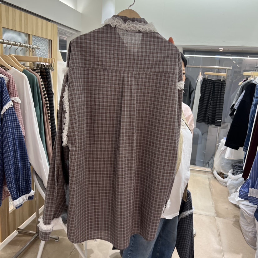 ARANCIA韓國直郵㊣女士新款休閑時尚真品職業推薦襯衫蕾絲衫ARANCIA襯衫/蕾絲衫