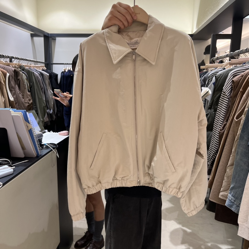 SELF SERVICE韓國直郵㊣女士新品人氣25秋冬熱賣夾克不含圍巾SELF SERVICE夾克圖色1