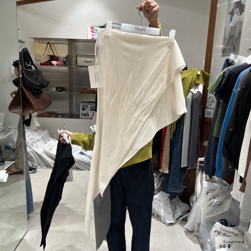 TEMPTING東大門㊣代購女士新品真品推薦時尚圍巾披肩羊絨披肩TEMPTING圍巾/披肩圖色3
