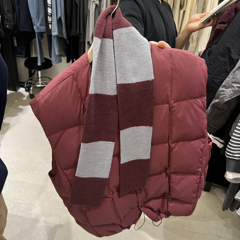 SELF SERVICE東大門㊣直郵女裝新款時尚25秋冬熱賣圍巾披肩SELF SERVICE圍巾/披肩圖色3