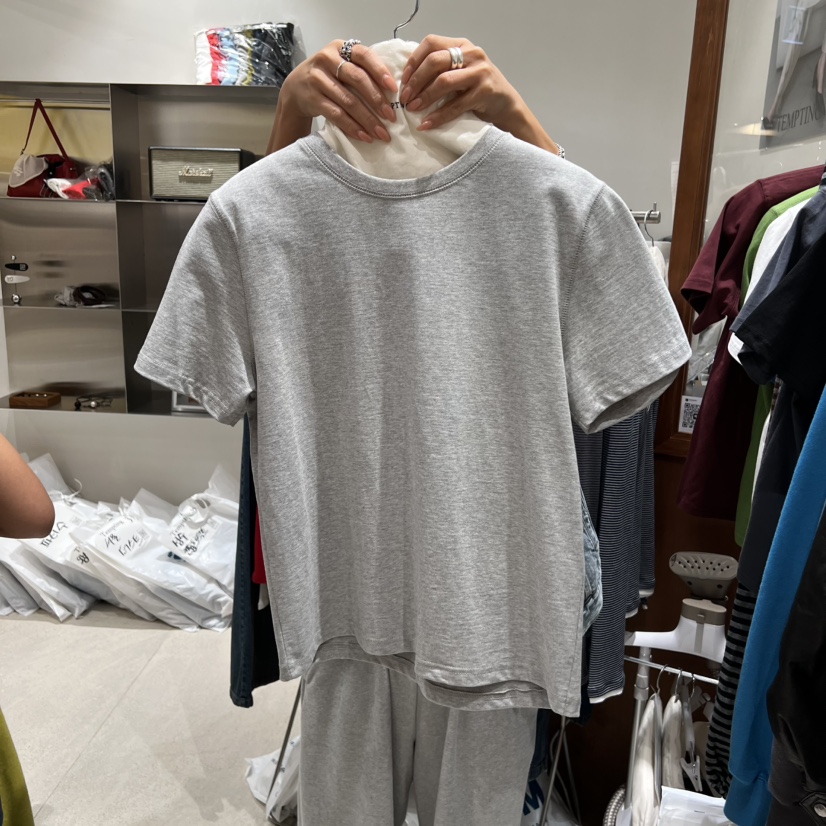 TEMPTING東大門㊣直郵女士新品25秋冬時尚人氣推薦休閑真品T恤TEMPTINGT恤圖色4