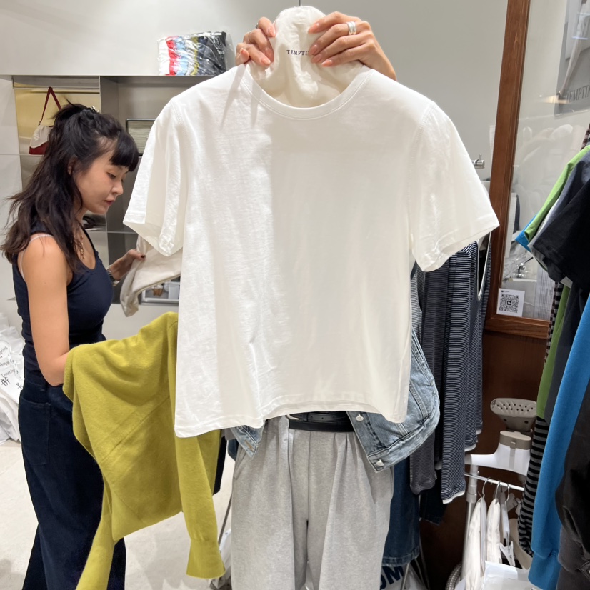 TEMPTING東大門㊣直郵女士新品25秋冬時尚人氣推薦休閑真品T恤TEMPTINGT恤圖色5