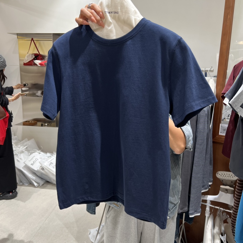 TEMPTING東大門㊣直郵女士新品25秋冬時尚人氣推薦休閑真品T恤TEMPTINGT恤圖色7