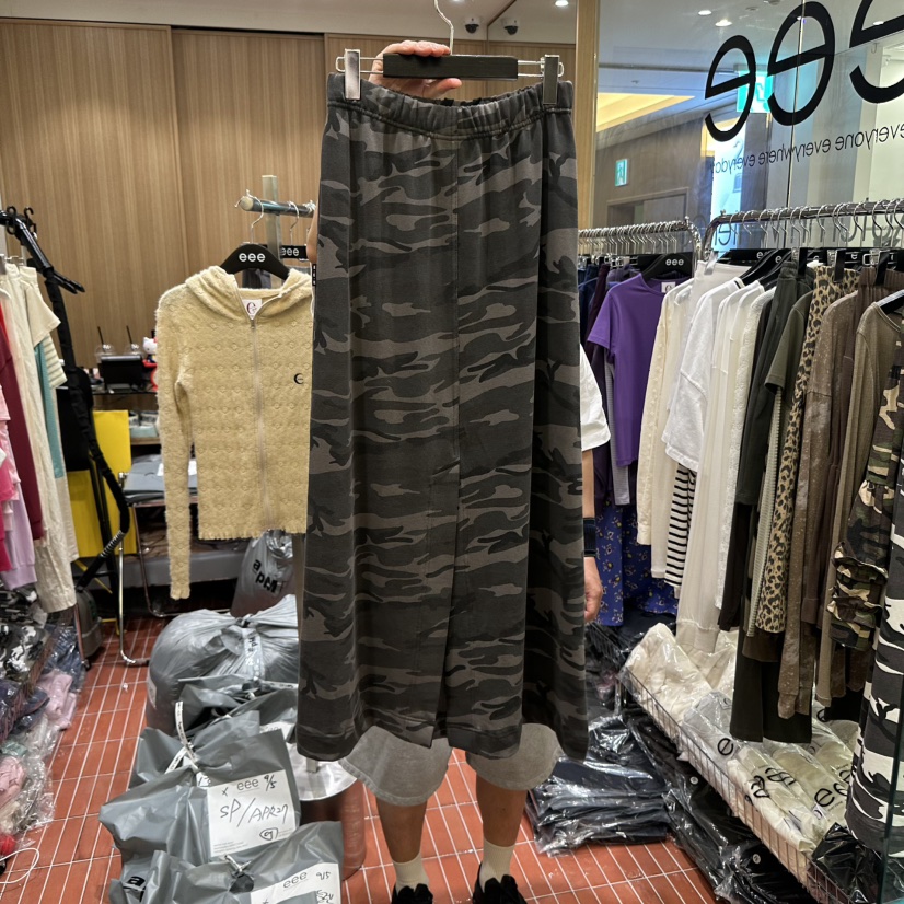 E/E/E韓國直郵㊣女士新品時尚25秋冬推薦休閑職業人氣長裙E/E/E長裙
