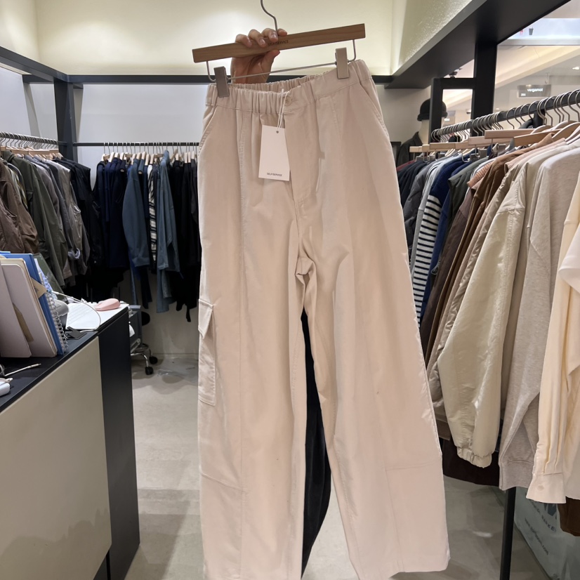 SELF SERVICE韓國代購㊣女裝新品熱賣推薦時尚人氣休閑休閑褲SELF SERVICE休閑褲