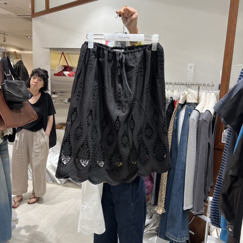 TEMPTING東大門㊣代購女裝新品休閑熱賣真品推薦半身裙中短裙TEMPTING半身裙/中短裙圖色2