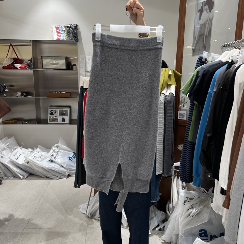 TEMPTING韓國直郵㊣女士新品時尚推薦真品25秋冬半身裙中短裙TEMPTING半身裙/中短裙