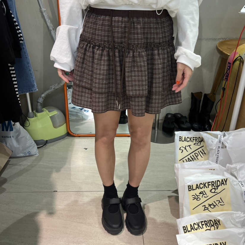 BLACKFRIDAY東大門㊣代購女士新品時尚職業人氣熱賣真品短裙BLACK FRIDAY短裙圖色2