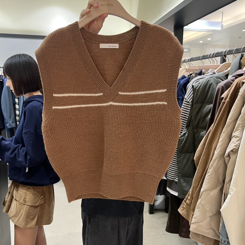 SELF SERVICE東大門㊣直郵女士新品人氣推薦時尚真品吊帶背心SELF SERVICE吊帶/背心圖色2