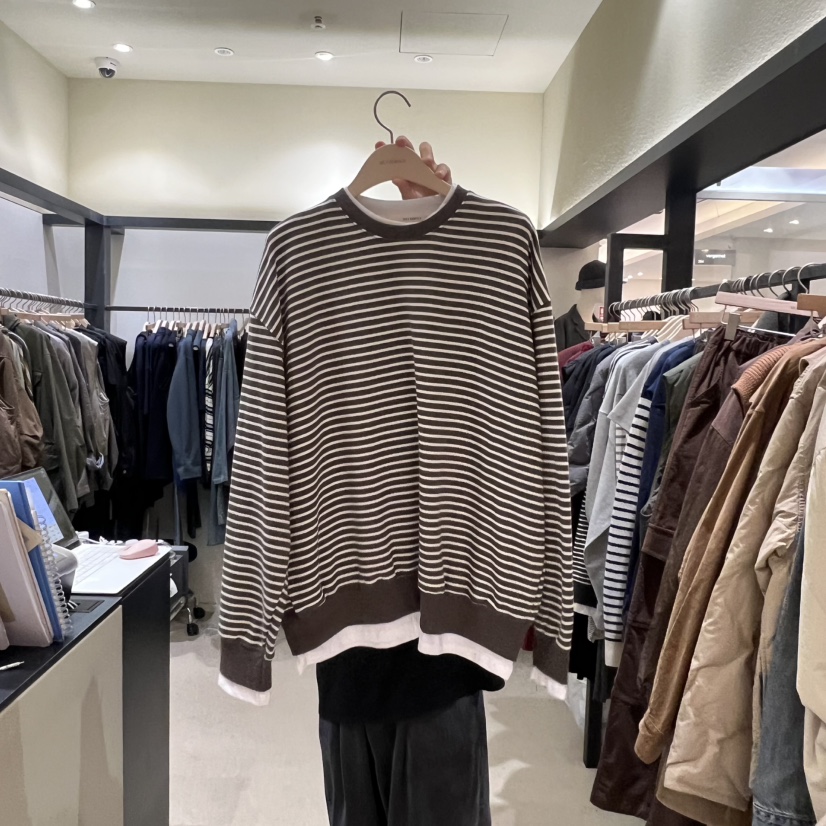 SELF SERVICE韓國直郵㊣女裝新款推薦25秋冬熱賣時尚職業衛衣SELF SERVICE衛衣圖色1
