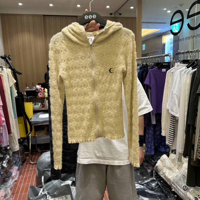 E/E/E東大門㊣實拍女士新款25秋冬真品職業推薦時尚人氣夾克E/E/E夾克圖色2