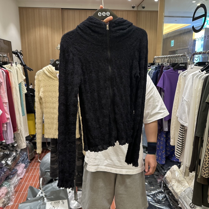 E/E/E東大門㊣實拍女士新款25秋冬真品職業推薦時尚人氣夾克E/E/E夾克圖色3