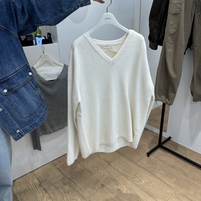 JINSIM東大門㊣實拍女裝新品真品時尚人氣25秋冬推薦針織衫JINSIM針織衫圖色1