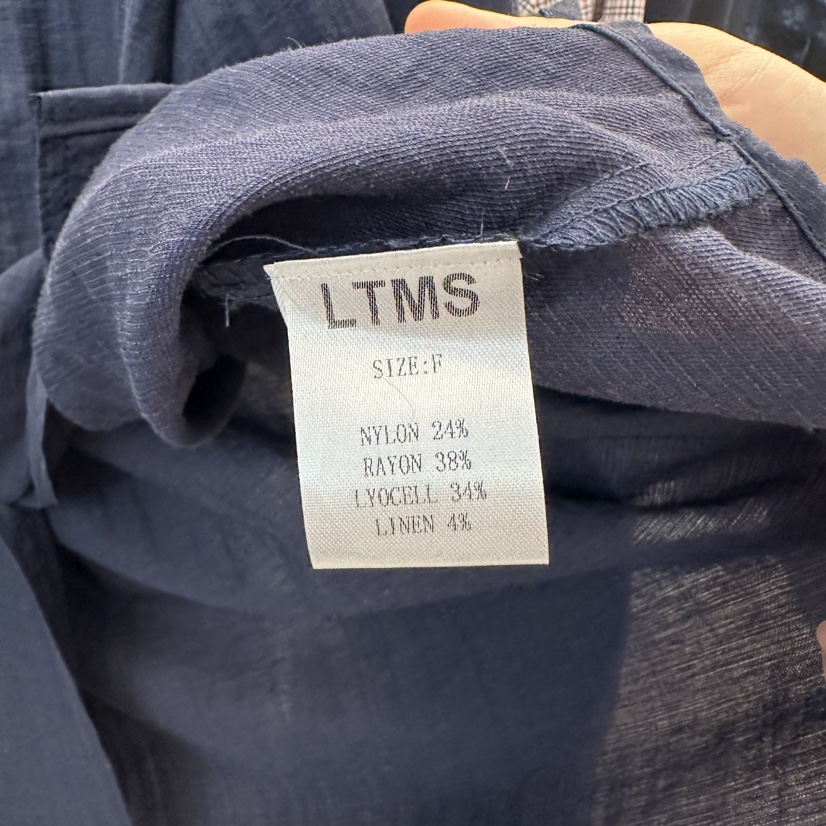 LTMS東大門㊣代購女裝新品真品25秋冬休閑人氣職業襯衫蕾絲衫LTMS襯衫/蕾絲衫