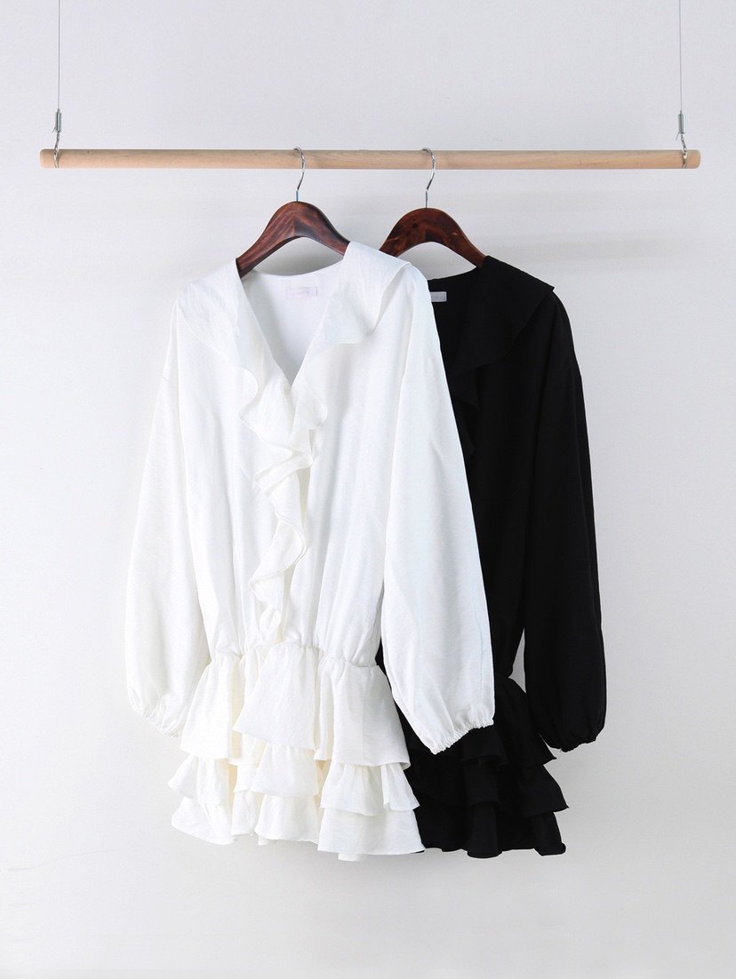 RE:OPENING東大門㊣實拍女裝新品25秋冬真品推薦襯衫蕾絲衫RE:OPENING襯衫/蕾絲衫