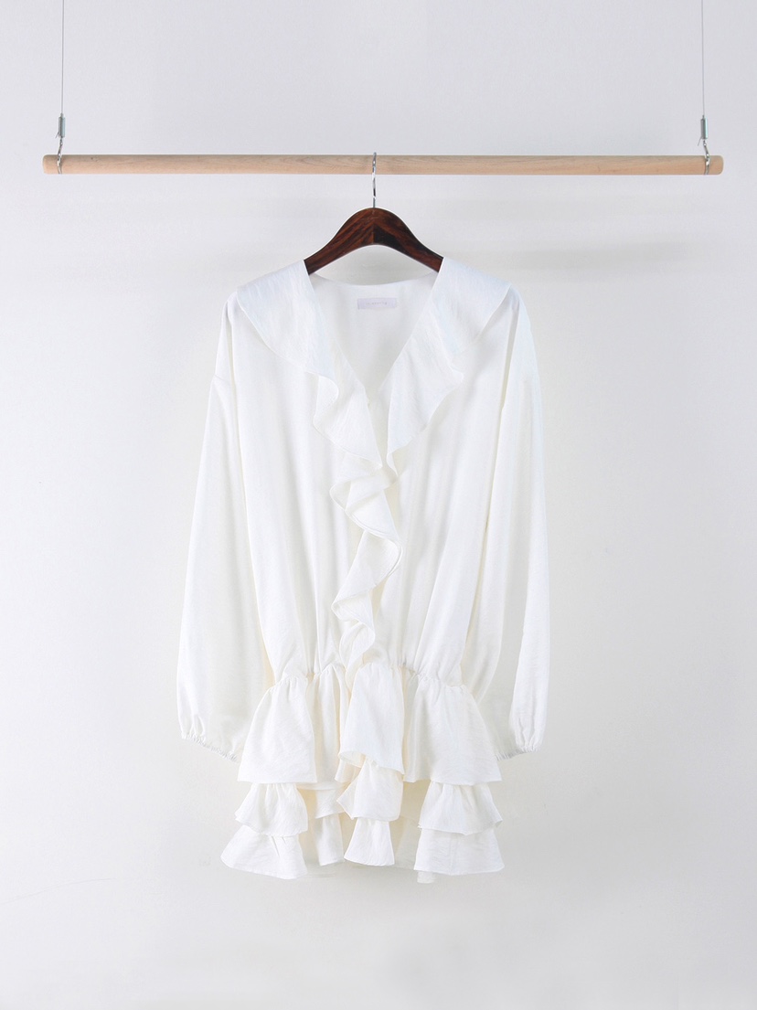 RE:OPENING東大門㊣實拍女裝新品25秋冬真品推薦襯衫蕾絲衫RE:OPENING襯衫/蕾絲衫