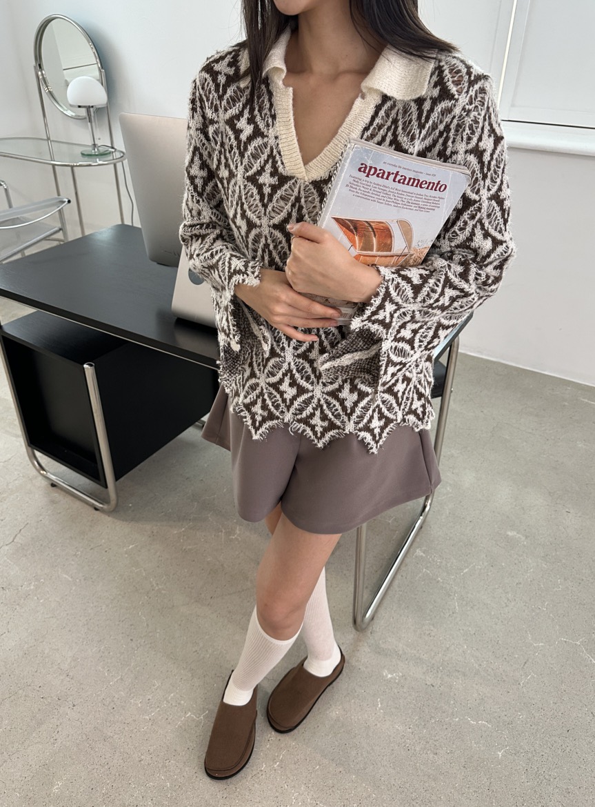 CLASSY-O韓國直郵㊣女士新品25秋冬職業人氣時尚針織衫羊毛CLASSY-O針織衫