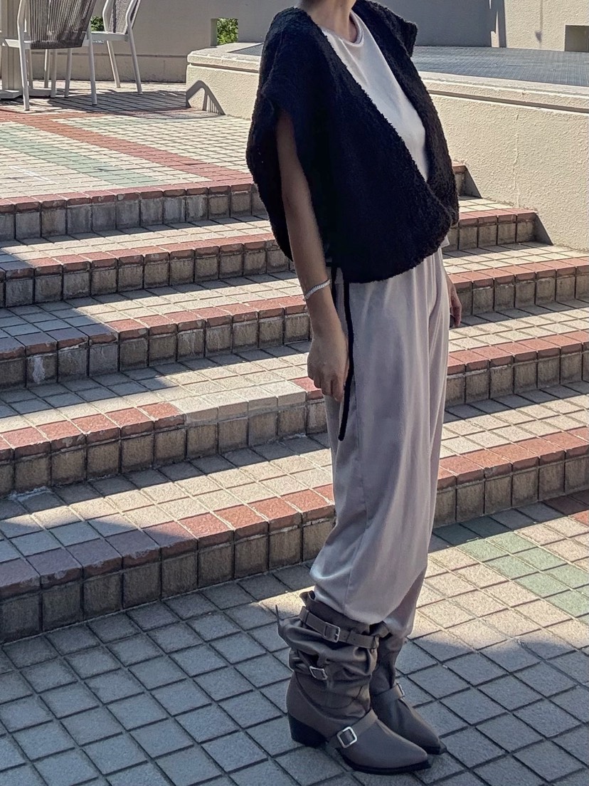 PARIS MATCH東大門㊣實拍女裝新款時尚熱賣25秋冬吊帶背心絨PARIS MATCH吊帶/背心