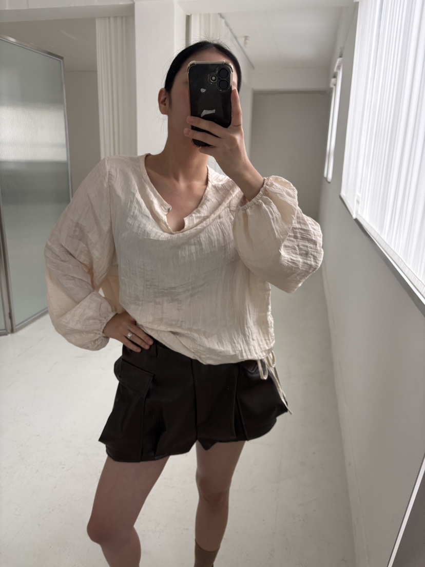 FRANC—L韓國直郵㊣女裝新款推薦時尚25秋冬人氣襯衫蕾絲衫FRANC襯衫/蕾絲衫