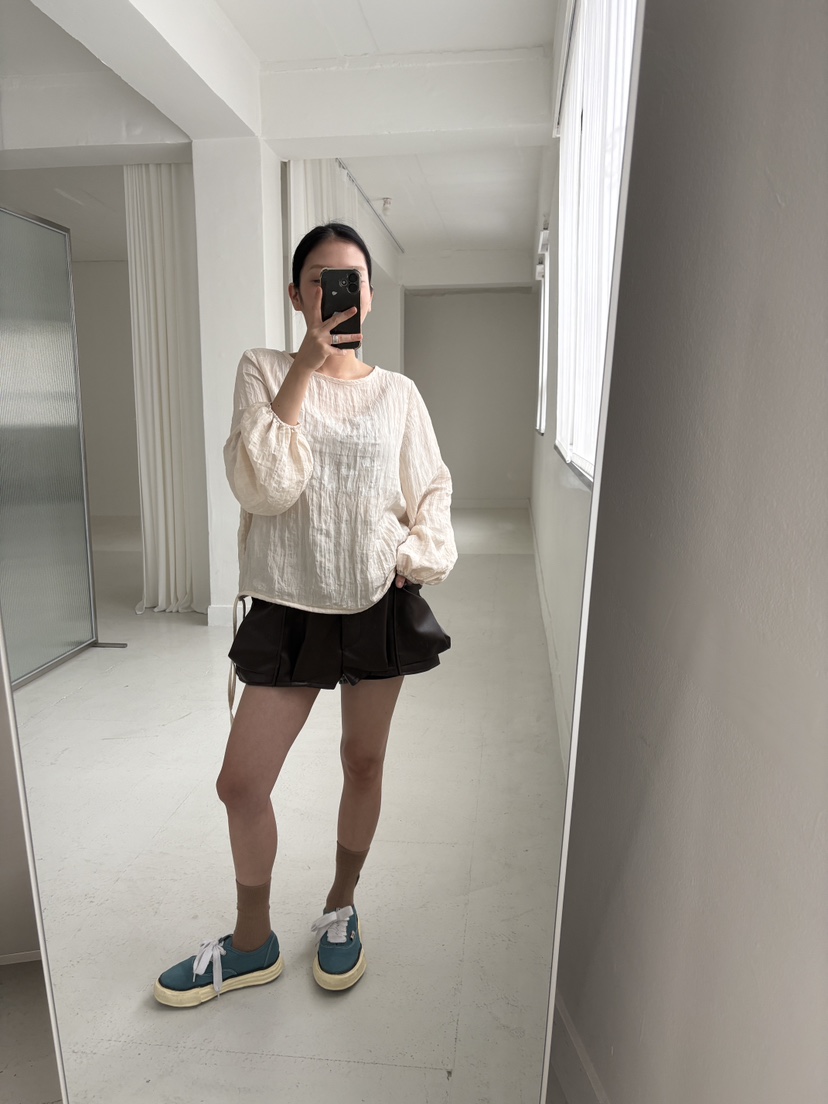 FRANC—L韓國直郵㊣女裝新款推薦時尚25秋冬人氣襯衫蕾絲衫FRANC襯衫/蕾絲衫