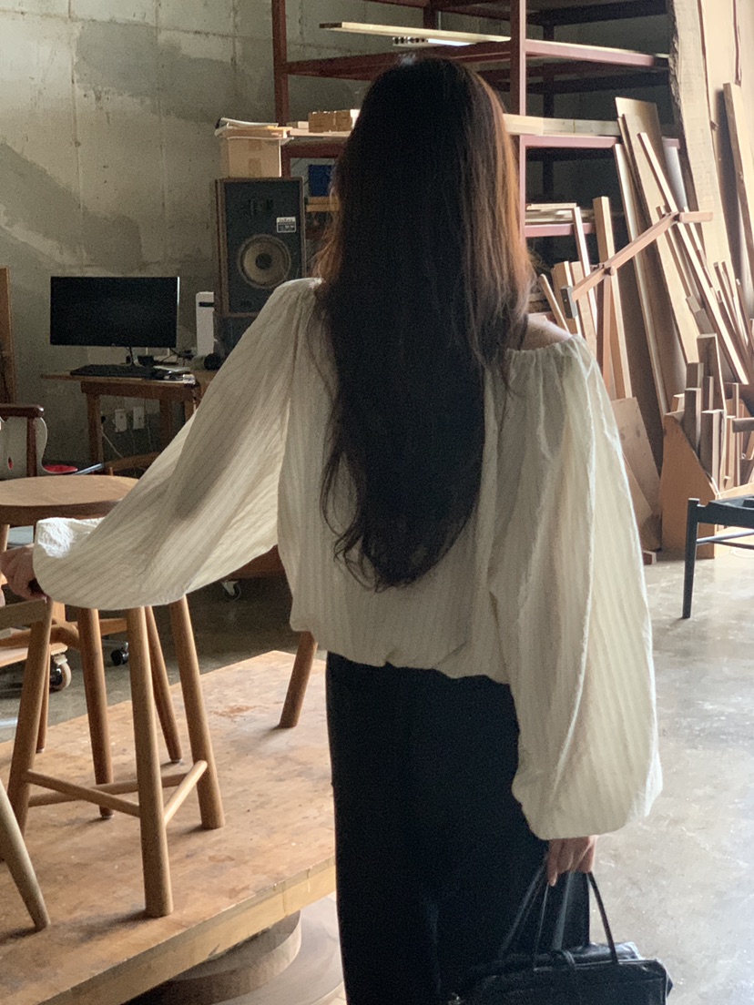 LOGARDEN東大門㊣代購女裝新款熱賣職業人氣休閑襯衫蕾絲衫LO GARDEN襯衫/蕾絲衫